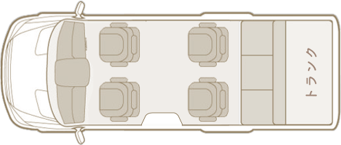 座席レイアウト
